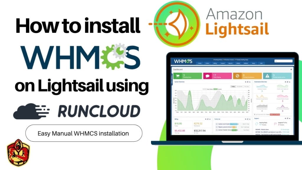 How to setup WHMCS on AWS LightSail using Runcloud