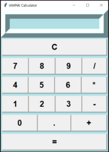 Py Calcalator Final